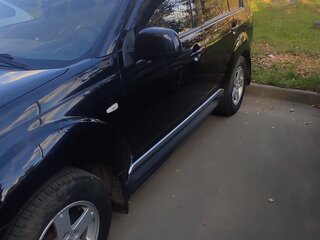 2008 Mitsubishi Outlander II, чёрный, 890000 рублей, вид 5