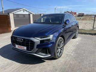 2019 Audi Q8 50 TDI I (4M), синий, 6480010 рублей, вид 4