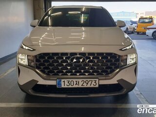 2022 Hyundai Santa Fe IV Рестайлинг, белый, 7089636 рублей, вид 3