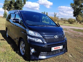 2012 Toyota Vellfire I, чёрный, 2640000 рублей, вид 2