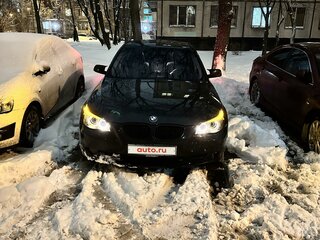 2008 BMW 5 серии 530xi V (E60/E61) Рестайлинг, чёрный, 1000000 рублей, вид 4