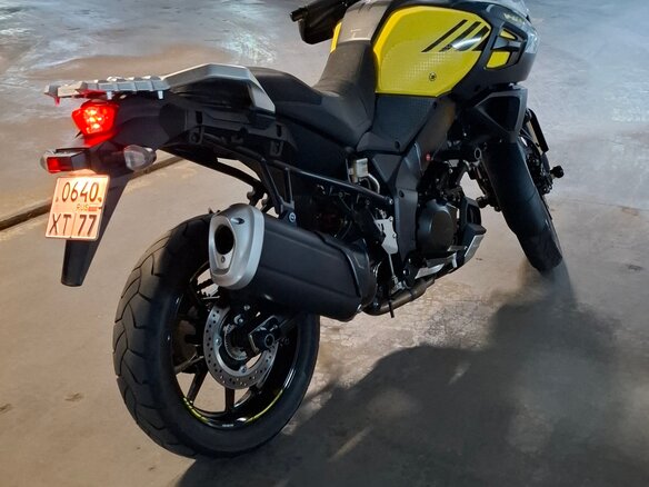 2020 Suzuki V-Strom 1000, жёлтый, 850000 рублей - вид 14