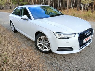 2019 Audi A4 V (B9), белый, 2700000 рублей, вид 2