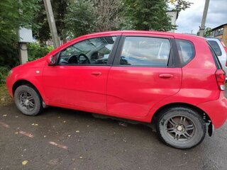 2006 Chevrolet Aveo I, красный, 282000 рублей, вид 3