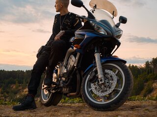 2004 Yamaha FZS600 Fazer, синий, 420000 рублей, вид 2