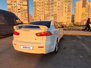 2008 Mitsubishi Lancer X, белый, 440000 рублей, вид 3