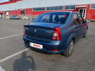 2011 Renault Logan I Рестайлинг, синий, 380000 рублей, вид 5