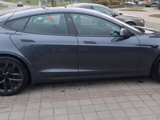 2021 Tesla Model S Long Range I Рестайлинг 2, серый, 4750000 рублей, вид 3