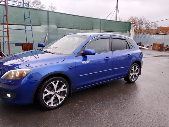 2006 Mazda 3 I (BK), синий, 560000 рублей - вид 7