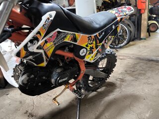 2023 BSE MX 125, оранжевый, 67000 рублей, вид 1
