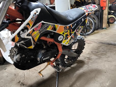2023 BSE MX 125, оранжевый, 67000 рублей, вид 1
