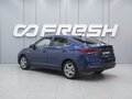 2021 Hyundai Solaris II Рестайлинг, синий - вид 1