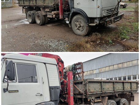 2001 КамАЗ 55102, серый, 2950000 рублей, вид 1