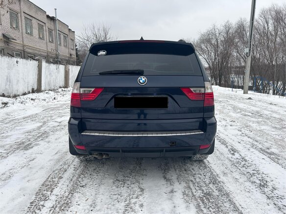 2008 BMW X3 30d I (E83) Рестайлинг, синий, 1500000 рублей - вид 10