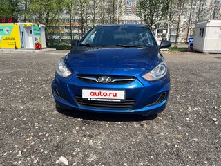 2013 Hyundai Solaris I, синий, 770000 рублей, вид 1