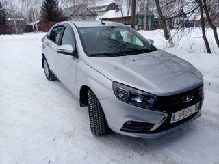 2021 Lada (ВАЗ) Vesta I, серебристый, 1300000 рублей, вид 1