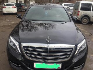 2016 Mercedes-Benz Maybach S-Класс 400 I (X222), чёрный, 13000000 рублей, вид 1