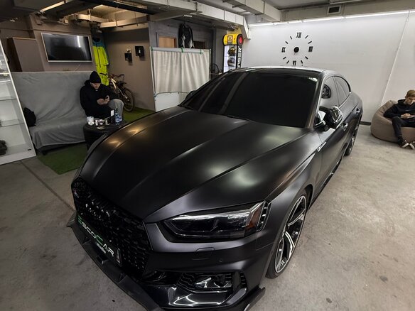 2018 Audi RS 5 II (F5), чёрный, 5500000 рублей - вид 6