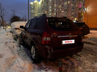 2005 Hyundai Tucson I, красный, 731000 рублей, вид 5