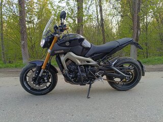 2014 Yamaha MT-09 (FZ-09), фиолетовый, 645000 рублей, вид 1