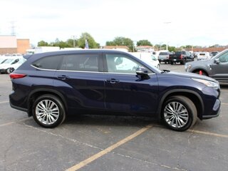 2024 Toyota Highlander IV (XU70), синий, 9566738 рублей, вид 3