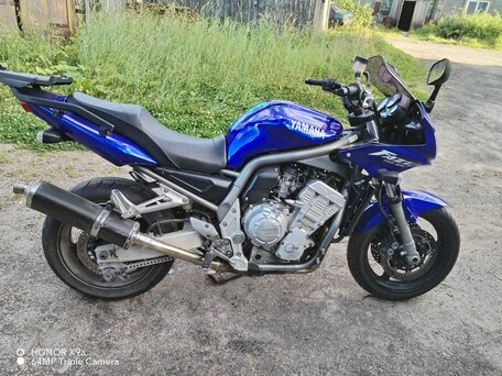 2001 Yamaha FZS1000 Fazer, синий, 420000 рублей, вид 4