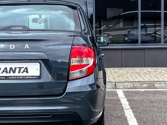 2026 Lada (ВАЗ) Granta I Рестайлинг, серый, 1121000 рублей - вид 4
