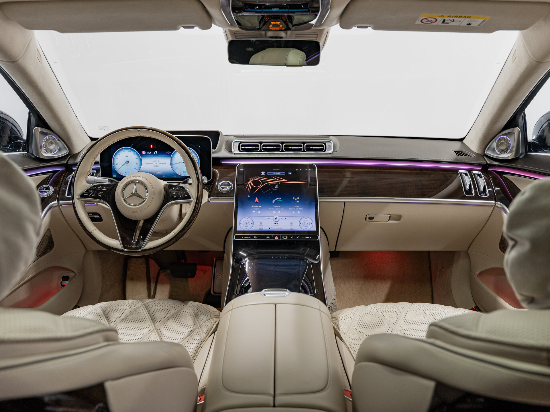 Автомобиль Mercedes-Benz Maybach S-Класс 580 4.0 AT (503 л.с.) 4WD - 17