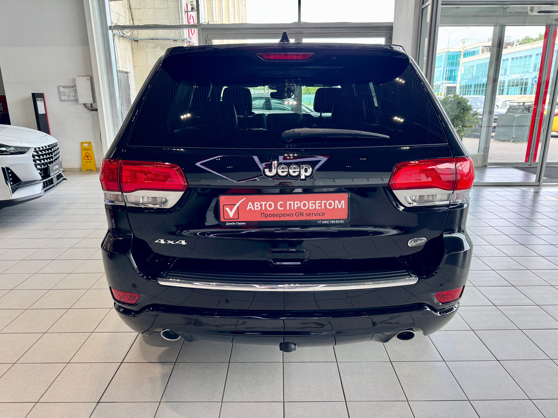 БУ автомобиль Jeep Grand Cherokee 2019  3.0 л ( 250 л. с.) Черный с пробегом 80445 км
