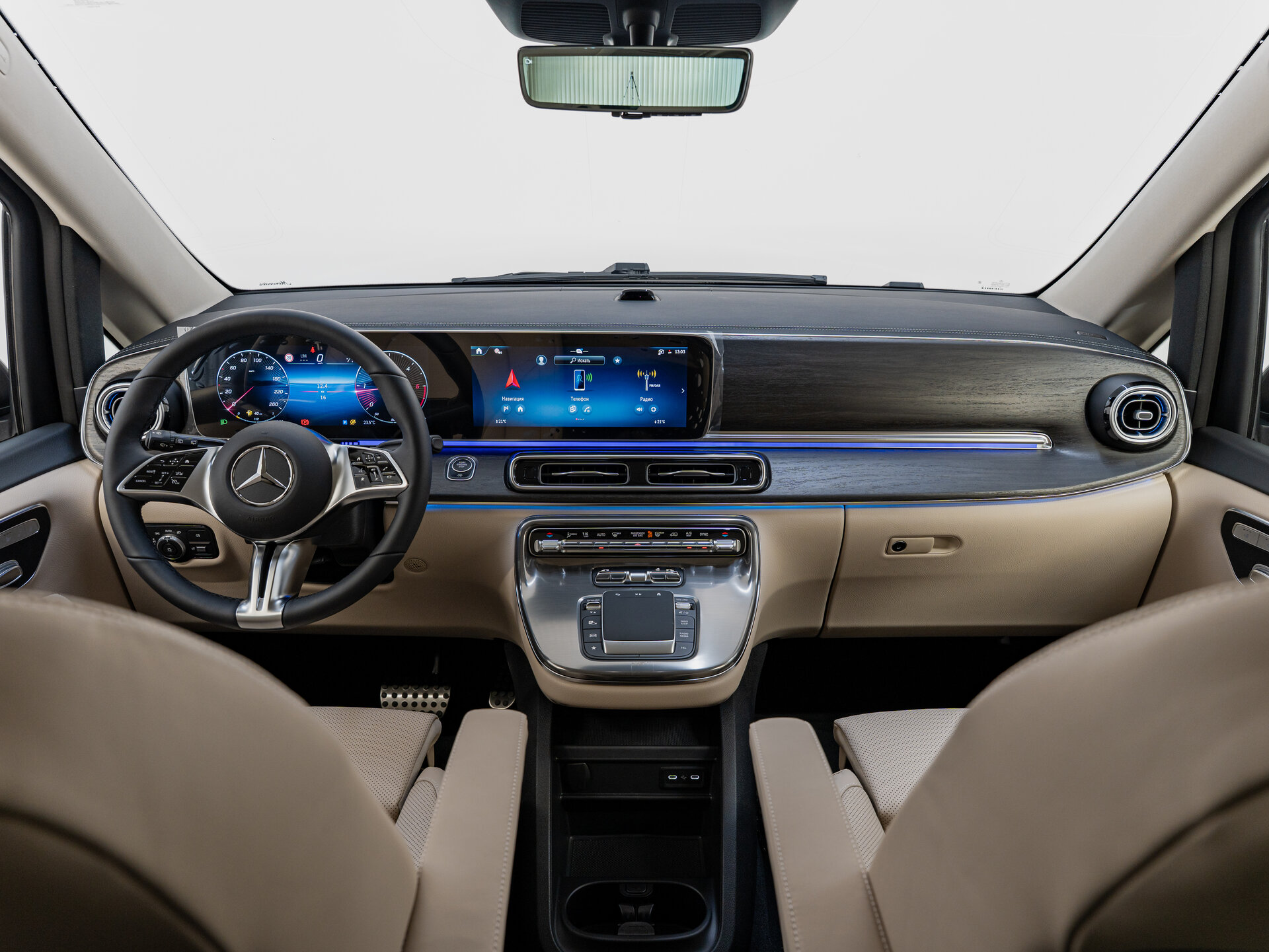 Автомобиль Mercedes-Benz V-Класс 300 d экстра длинный 2.0d AT (237 л.с.) 4WD - 11