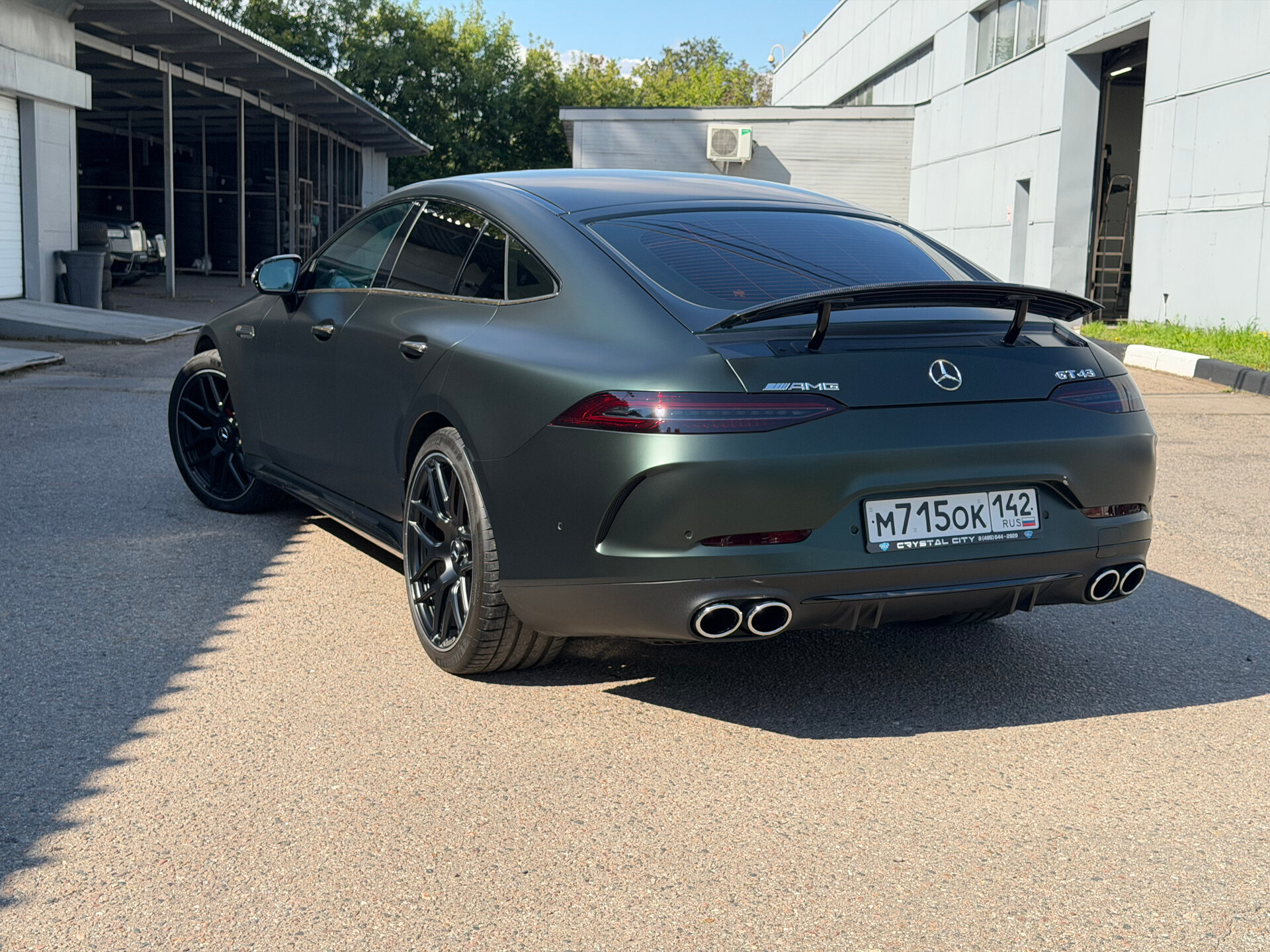 Автомобиль Mercedes-Benz AMG GT 4-Door Coupe 43 3.0 AT (367 л.с.) 4WD - 4