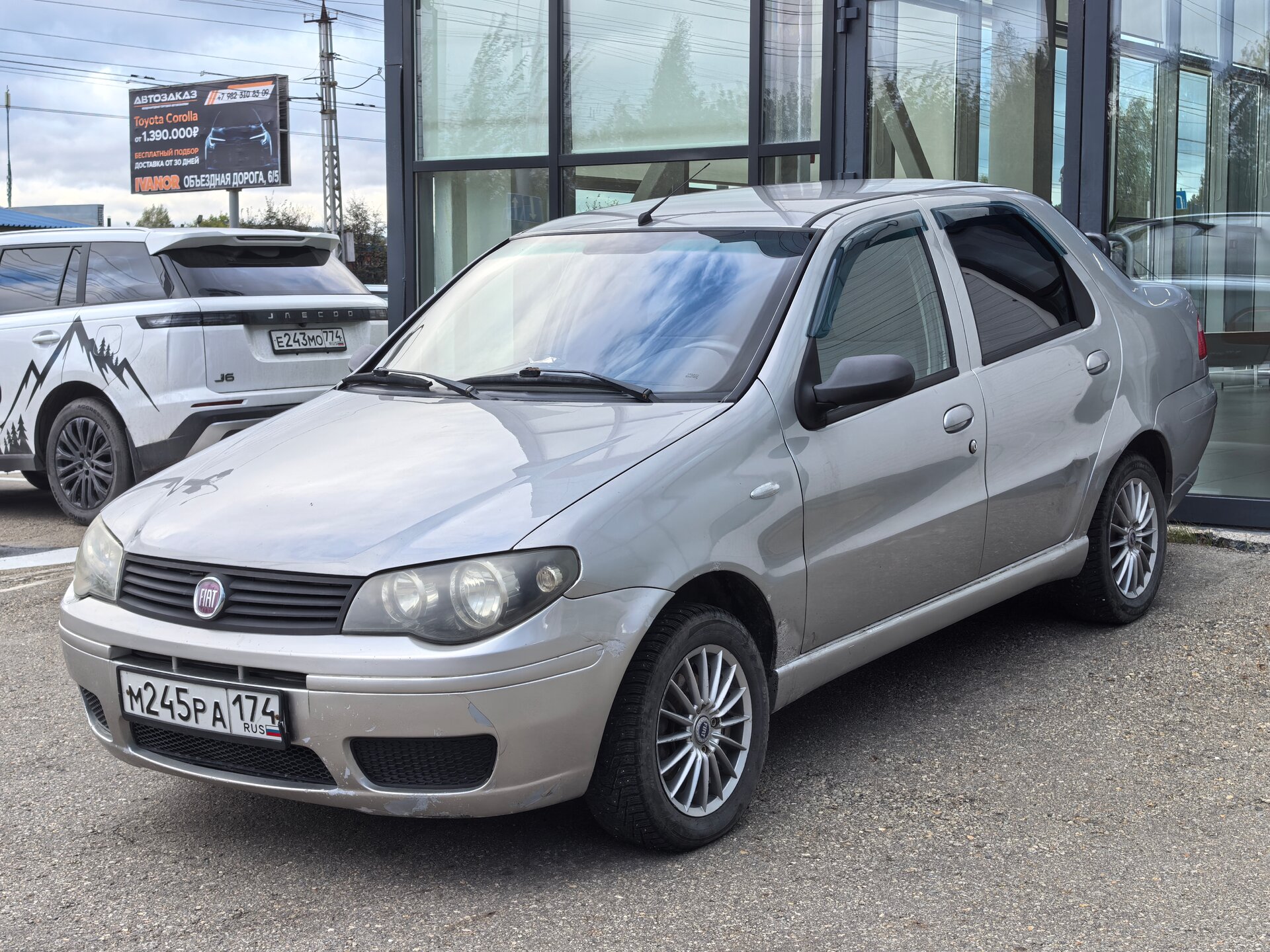 Fiat Albea, I Рестайлинг , 2011, Седан