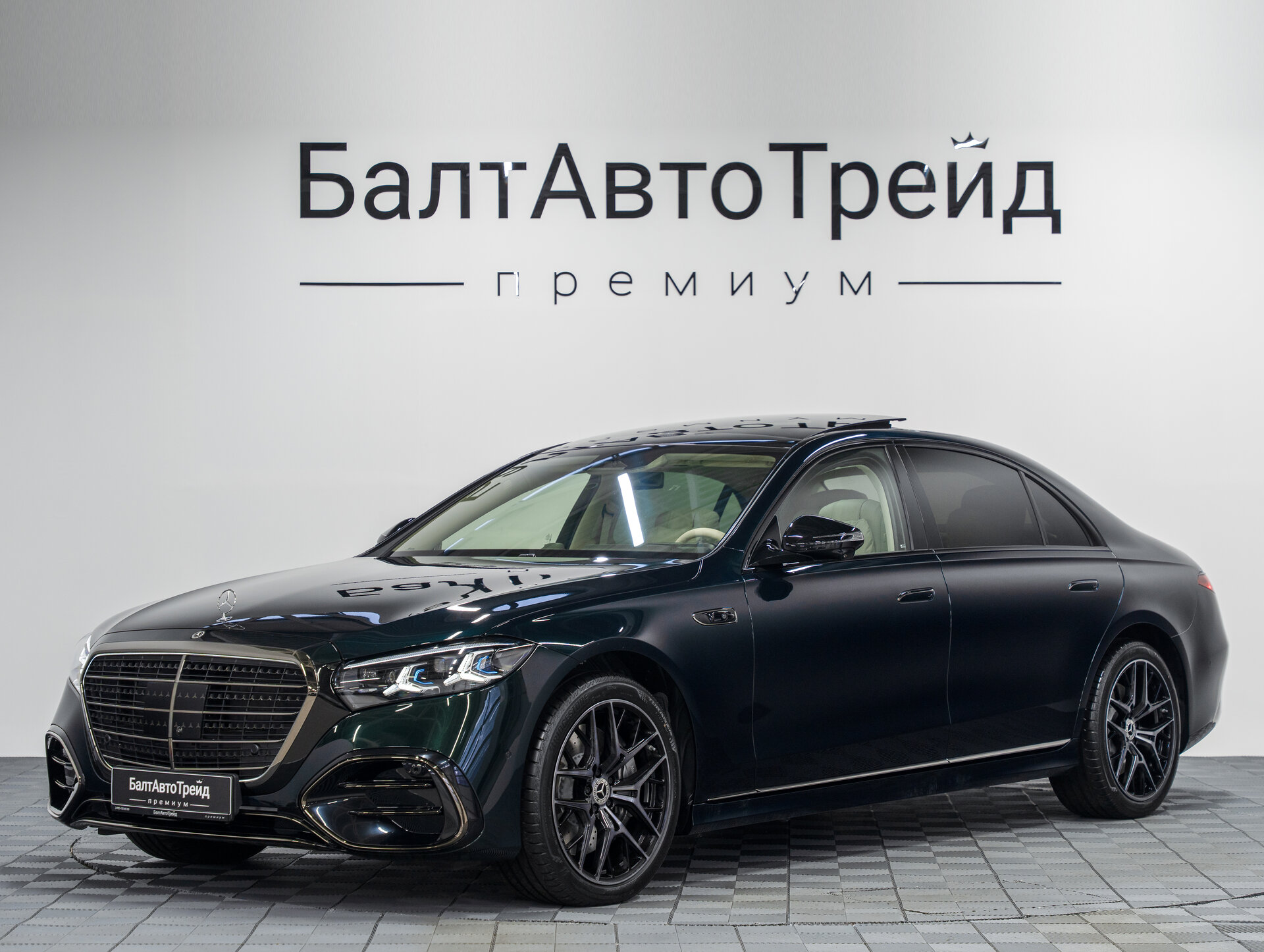 Автомобиль Mercedes-Benz S-Класс 450 d Long 4MATIC 3.0d AT (367 л.с.) 4WD - 1