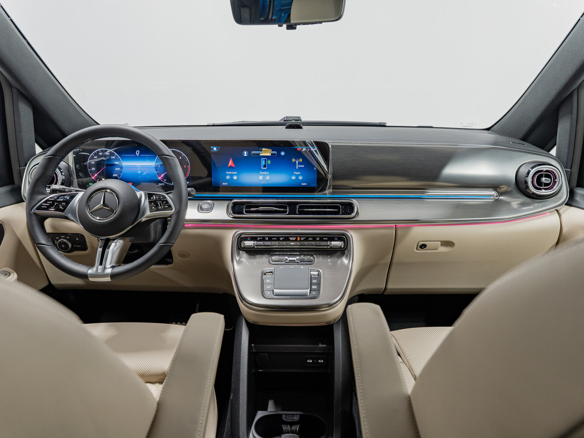 Автомобиль Mercedes-Benz V-Класс 300 d экстра длинный 2.0d AT (237 л.с.) 4WD - 15