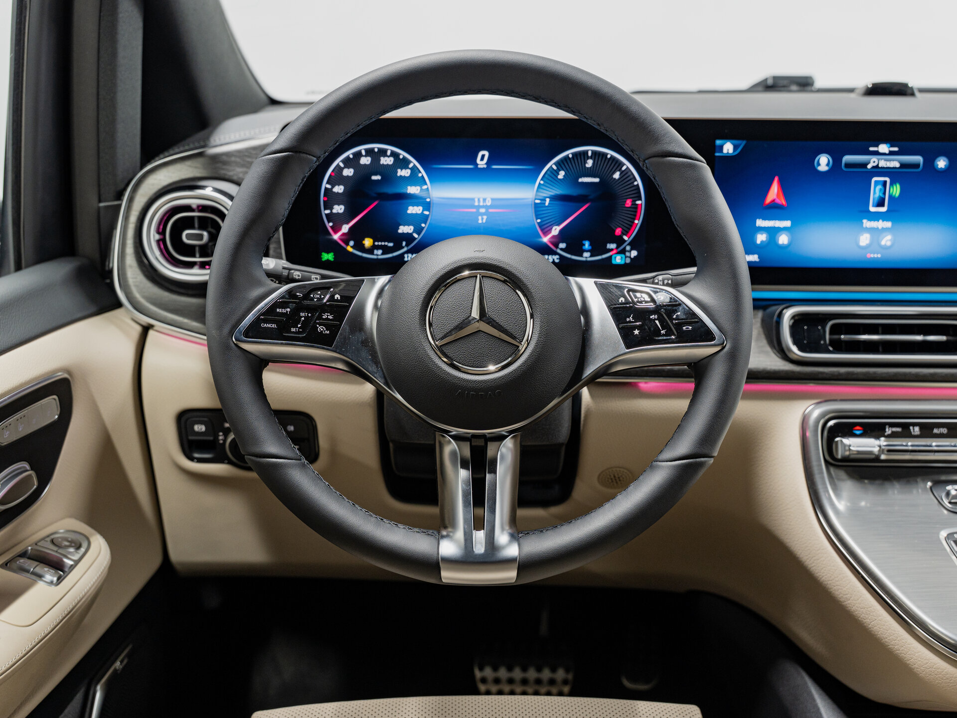 Автомобиль Mercedes-Benz V-Класс 300 d экстра длинный 2.0d AT (237 л.с.) 4WD - 9