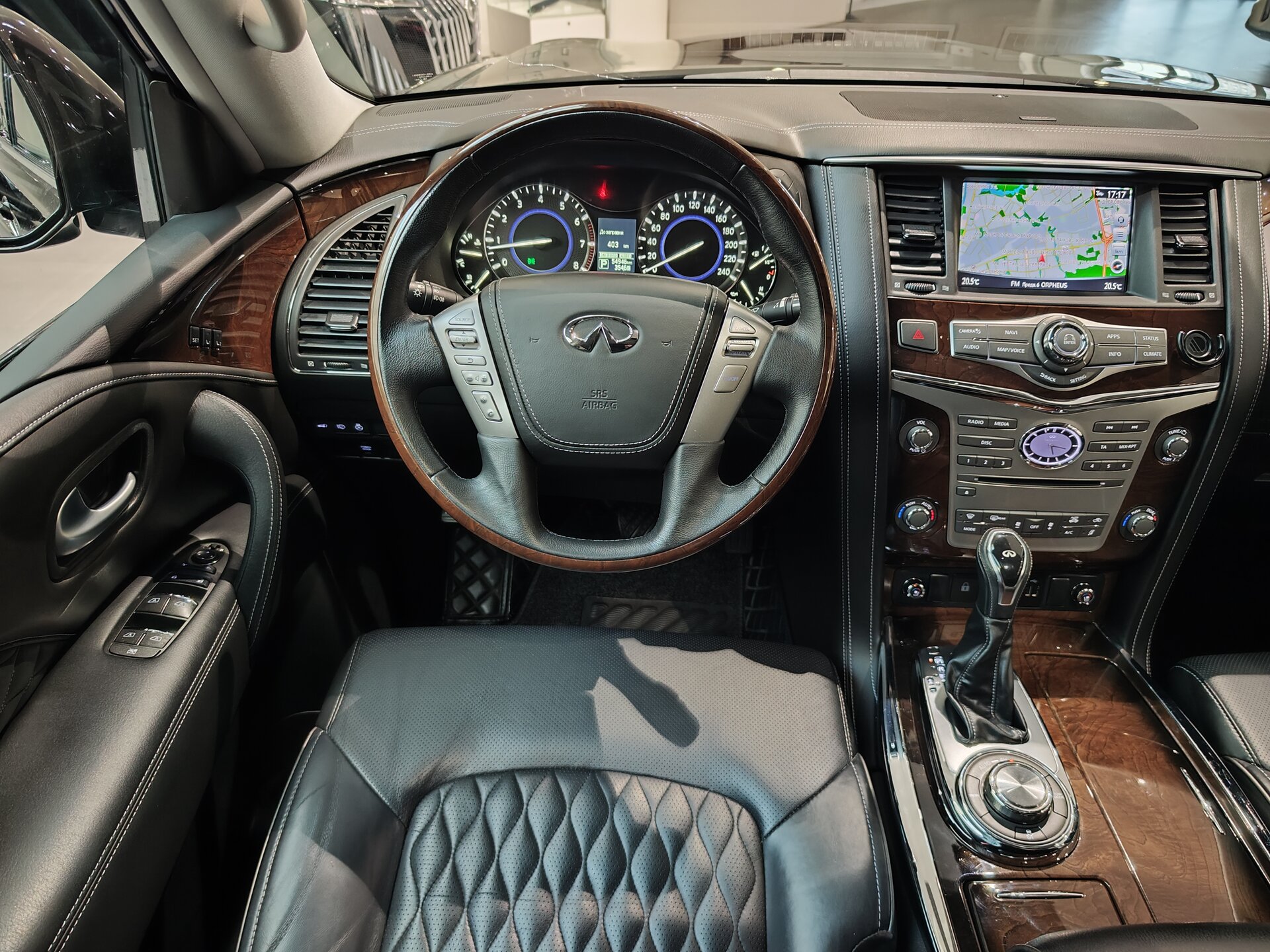Автомобиль Infiniti QX80 5.6 AT (405 л.с.) 4WD - 20