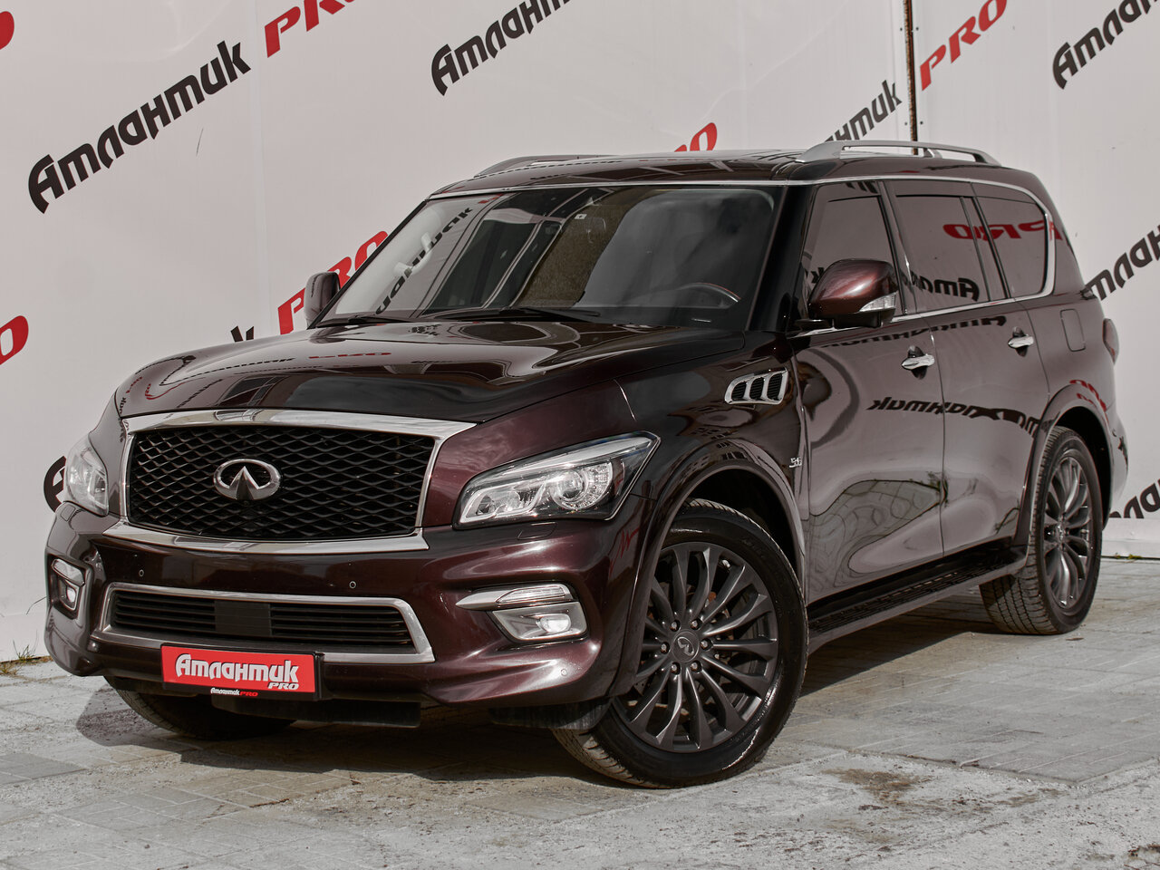 Купить Infiniti QX80 5.6 AT (405 л.с.) 4WD, 2015 в Екатеренбурге