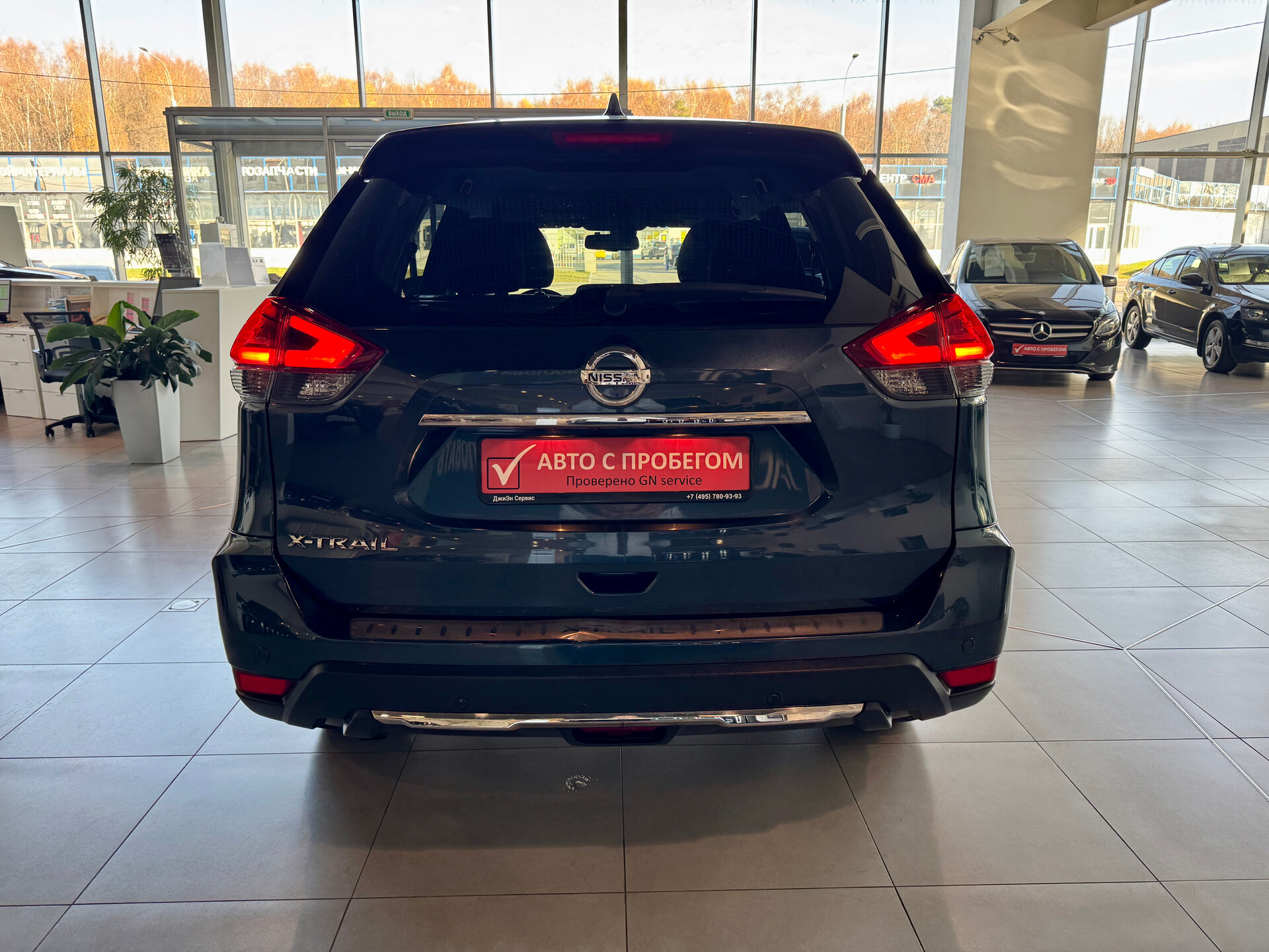БУ автомобиль Nissan X-Trail 2018  2.0 л ( 144 л. с.) Синий с пробегом 114937 км