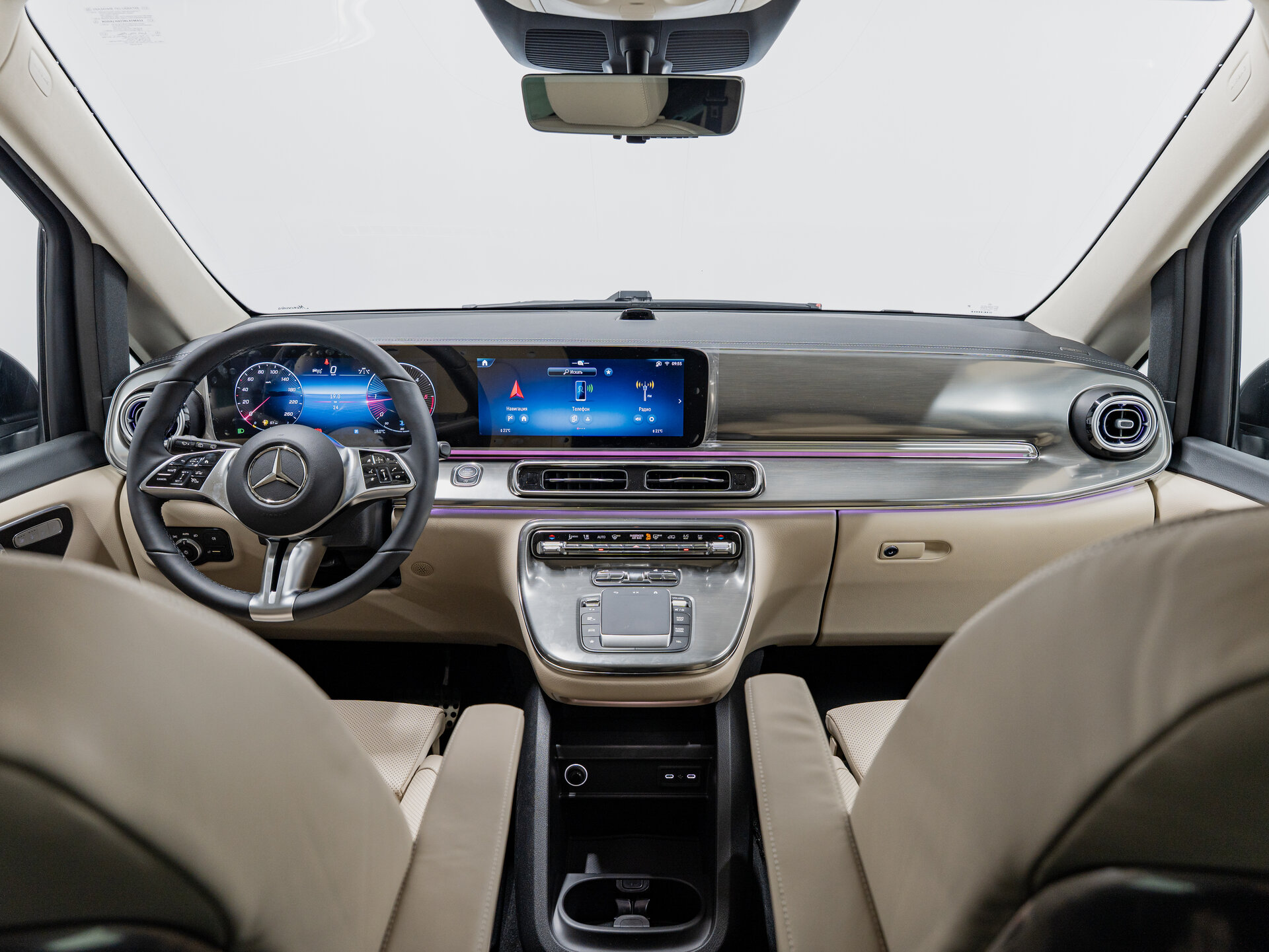 Автомобиль Mercedes-Benz V-Класс 300 d экстра длинный 2.0d AT (237 л.с.) 4WD - 15