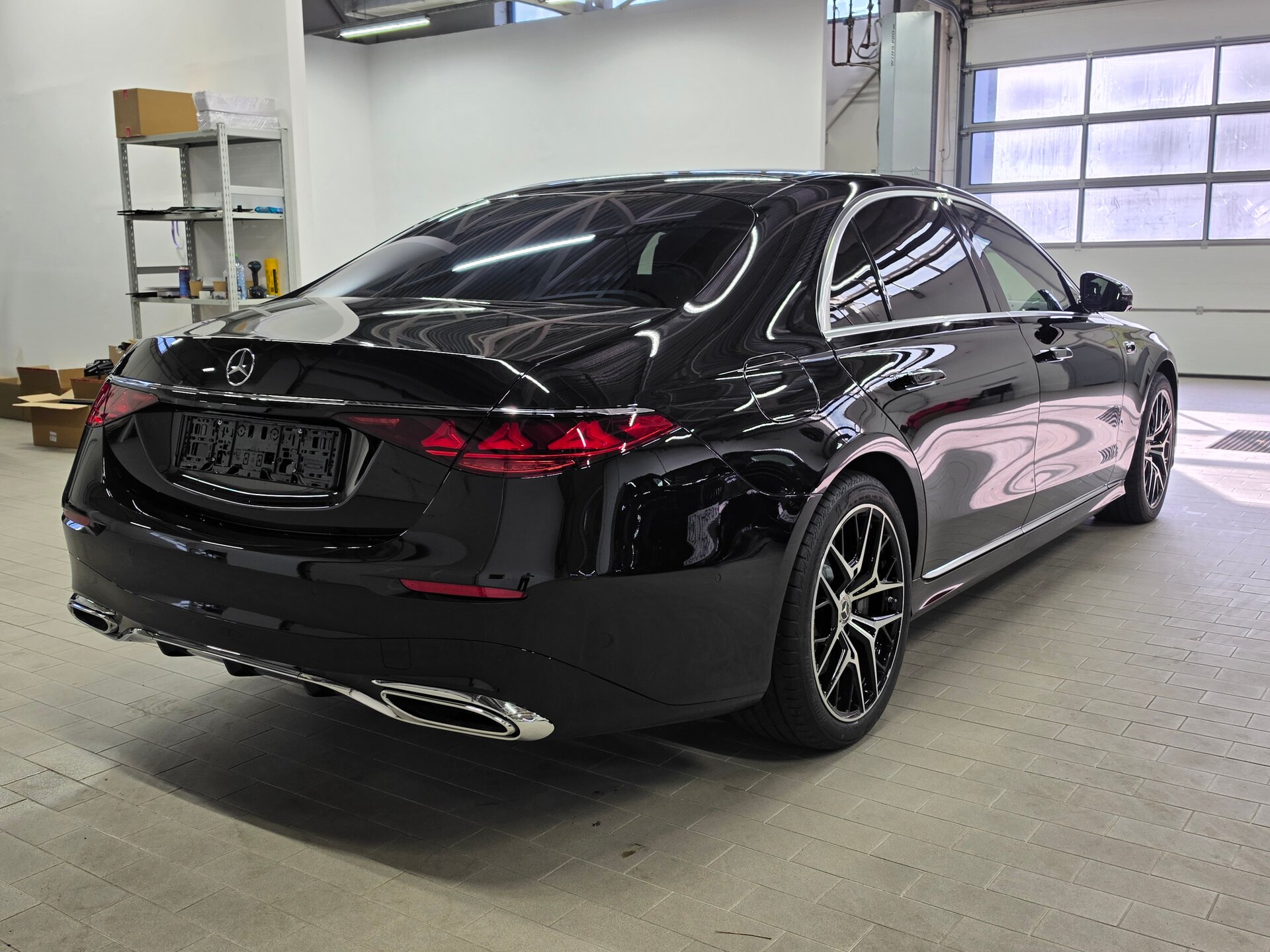 Автомобиль Mercedes-Benz S-Класс 450 d Long 4MATIC 3.0d AT (367 л.с.) 4WD - 10