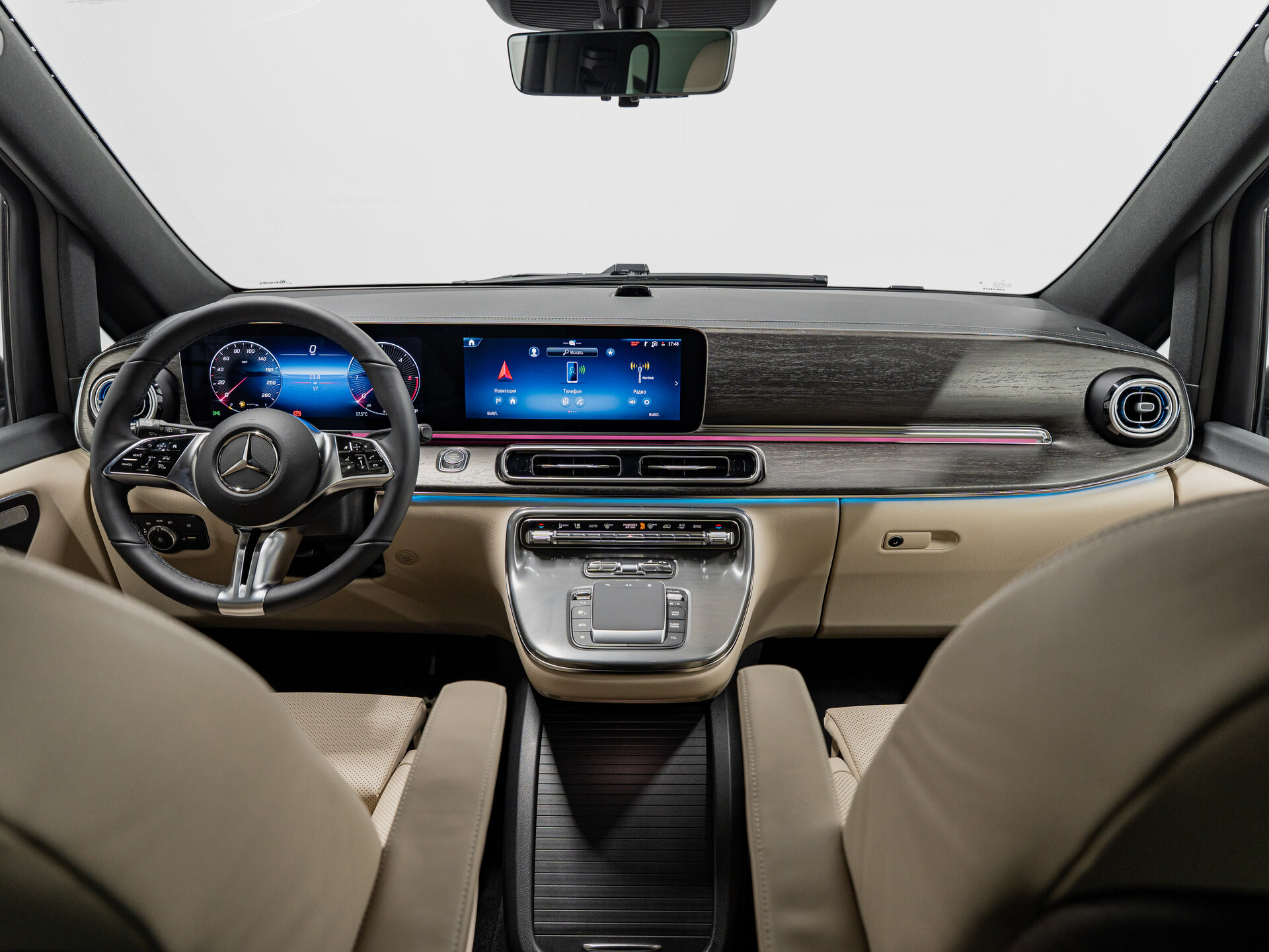 Автомобиль Mercedes-Benz V-Класс 300 d экстра длинный 2.0d AT (237 л.с.) 4WD - 10