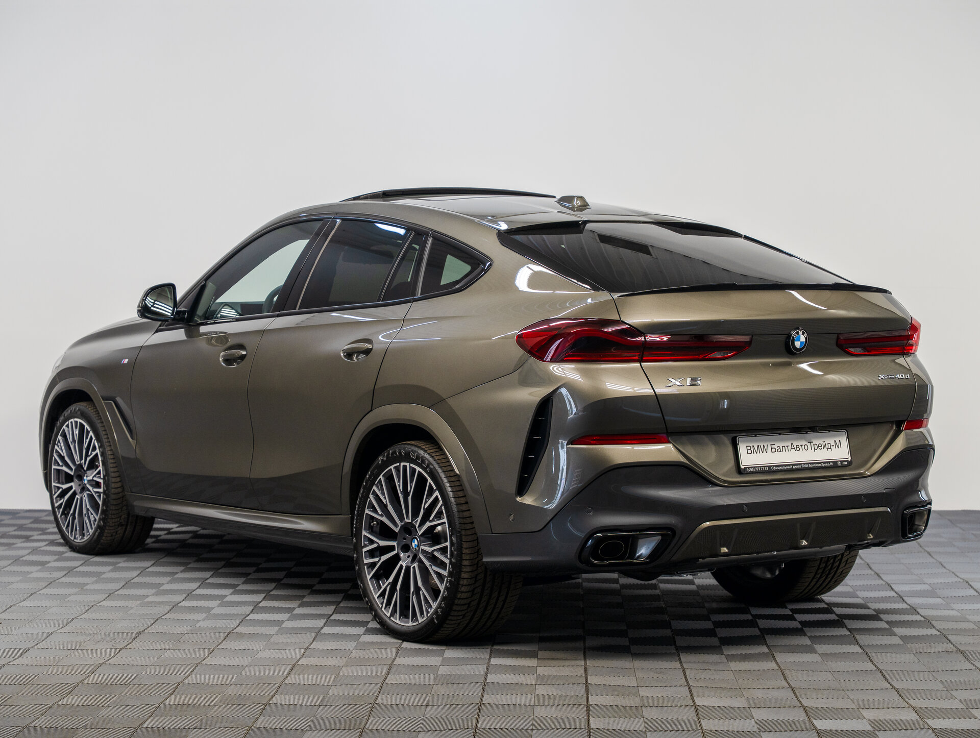 Автомобиль BMW X6 40d 3.0d AT (352 л.с.) 4WD - 4