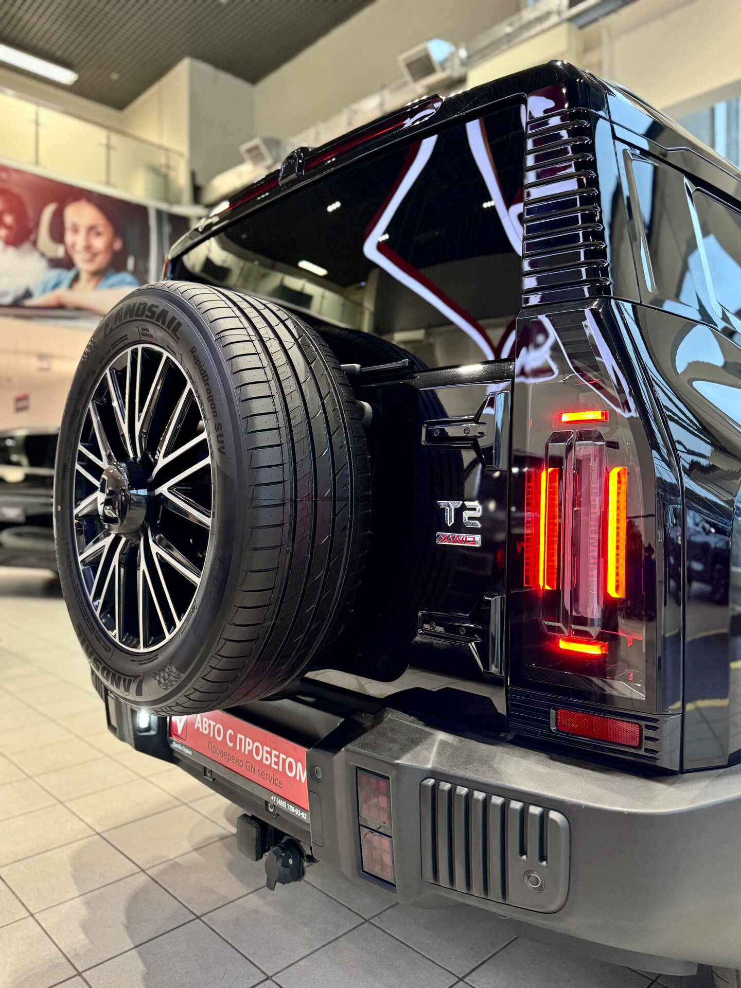 БУ автомобиль Jetour T2 2024  2.0 л ( 245 л. с.) Черный с пробегом 69390 км