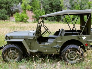 1942 Willys MB, зелёный, 300000 рублей, вид 2