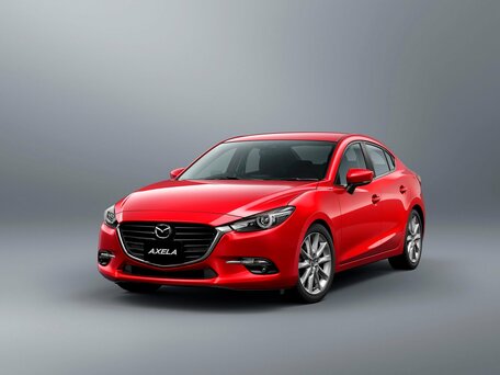 2016 Mazda Axela III Рестайлинг, белый, 1350000 рублей