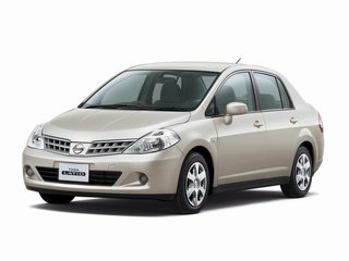 2006 Nissan Tiida Latio I, серебристый, 705000 рублей, вид 1