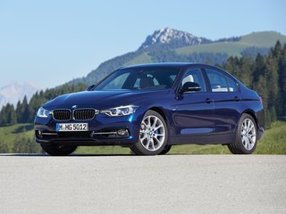 2015 BMW 3 серии 320d xDrive VI (F3x) Рестайлинг, чёрный, 2400000 рублей, вид 1