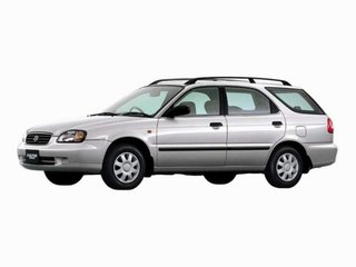 1998 Suzuki Cultus III Рестайлинг, белый, 285000 рублей, вид 1