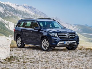 2017 Mercedes-Benz GLS 350 d I (X166), чёрный, 4500000 рублей, вид 1