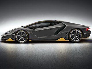2016 Lamborghini Centenario I, чёрный, 500000000 рублей, вид 2
